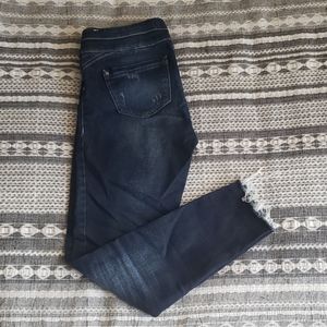 Cropped skinny jeans